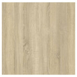 NNEVL Wall Mounted TV Cabinet Sonoma Oak 30.5x30x30 cm