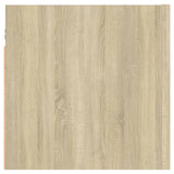 NNEVL Wall Mounted TV Cabinet Sonoma Oak 30.5x30x30 cm