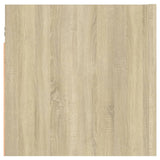 NNEVL Wall Mounted TV Cabinets 4 pcs Sonoma Oak 30.5x30x30 cm