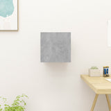 NNEVL Wall Mounted TV Cabinet Concrete Grey 30.5x30x30 cm