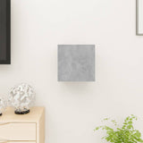 NNEVL Wall Mounted TV Cabinet Concrete Grey 30.5x30x30 cm