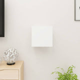NNEVL Wall Mounted TV Cabinet White and Sonoma Oak 30.5x30x30 cm