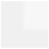 NNEVL Wall Mounted TV Cabinets 2 pcs High Gloss White 30.5x30x30 cm