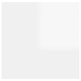 NNEVL Wall Mounted TV Cabinets 4 pcs High Gloss White 30.5x30x30 cm