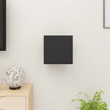 NNEVL Wall Mounted TV Cabinet High Gloss Black 30.5x30x30 cm