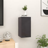 NNEVL Wall Mounted TV Cabinets 2 pcs High Gloss Grey 30.5x30x30 cm