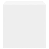 NNEVL Wall Cabinets 4 pcs White 37x37x37 cm Chipboard