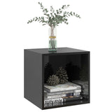 NNEVL Wall Cabinets 2 pcs High Gloss Black 37x37x37 cm Chipboard