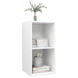NNEVL Wall-mounted TV Cabinet White 37x37x72 cm Chipboard