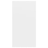 NNEVL Wall-mounted TV Cabinet White 37x37x72 cm Chipboard