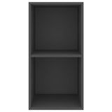 NNEVL Wall-mounted TV Cabinet Grey 37x37x72 cm Chipboard