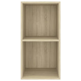 NNEVL Wall-mounted TV Cabinet Sonoma Oak 37x37x72 cm Chipboard