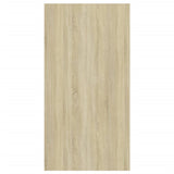 NNEVL Wall-mounted TV Cabinet Sonoma Oak 37x37x72 cm Chipboard
