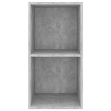 NNEVL Wall-mounted TV Cabinet Concrete Grey 37x37x72 cm Chipboard