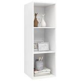 NNEVL Wall-mounted TV Cabinet White 37x37x107 cm Chipboard