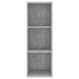 NNEVL Wall-mounted TV Cabinet Concrete Grey 37x37x107 cm Chipboard