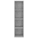 NNEVL Wall-mounted TV Cabinet Concrete Grey 37x37x142.5 cm Chipboard
