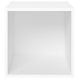 NNEVL TV Cabinets 2 pcs White 37x35x37 cm Chipboard