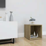 NNEVL TV Cabinet Sonoma Oak 37x35x37 cm Chipboard
