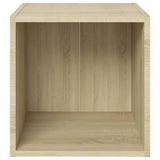 NNEVL TV Cabinet Sonoma Oak 37x35x37 cm Chipboard