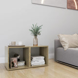 NNEVL TV Cabinets 2 pcs White and Sonoma Oak 37x35x37 cm Chipboard