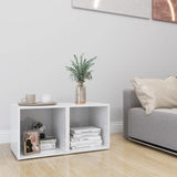 NNEVL TV Cabinets 2 pcs High Gloss White 37x35x37 cm Chipboard