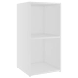 NNEVL TV Cabinet White 72x35x36.5 cm Chipboard