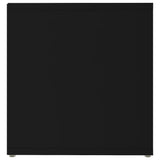 NNEVL TV Cabinet Black 72x35x36.5 cm Chipboard