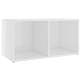 NNEVL TV Cabinet High Gloss White 72x35x36.5 cm Chipboard