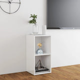 NNEVL TV Cabinet High Gloss White 72x35x36.5 cm Chipboard
