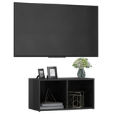 NNEVL TV Cabinet High Gloss Grey 72x35x36.5 cm Chipboard