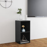 NNEVL TV Cabinet High Gloss Grey 72x35x36.5 cm Chipboard