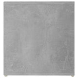 NNEVL TV Cabinet Concrete Grey 142.5x35x36.5 cm Chipboard
