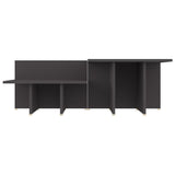 NNEVL Coffee Tables 2 pcs Grey 111.5x50x33 cm Engineered Wood