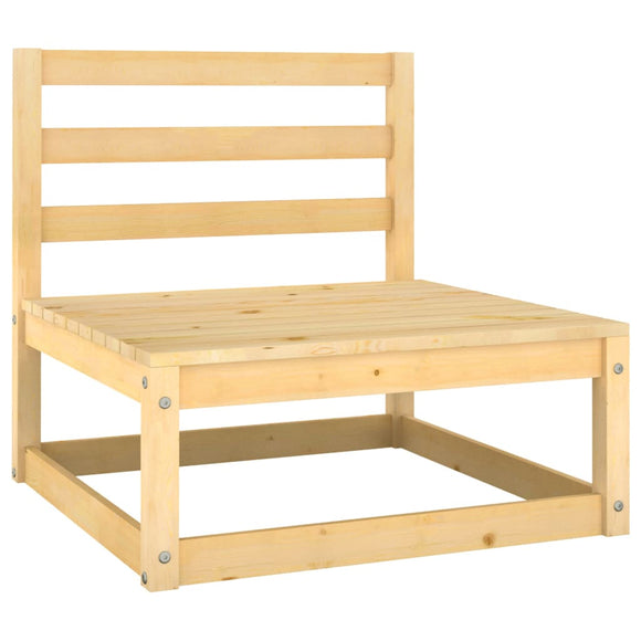 NNEVL Garden Middle Sofa Solid Pinewood