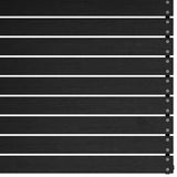 NNEVL 2 Piece Garden Lounge Set Black Solid Pinewood