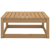 NNEVL 3 Piece Garden Lounge Set Honey Brown Solid Pinewood