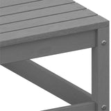NNEVL Garden Corner Sofa with Anthracite Cushions Solid Pinewood