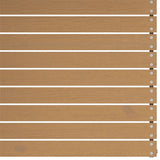 NNEVL Garden Middle Sofa with Cream Cushions Solid Pinewood