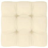NNEVL Garden 2-Seater Sofa with Cushions Honey Brown Solid Pinewood