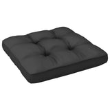 NNEVL Garden Middle Sofas with Anthracite Cushions 2 pcs Solid Pinewood