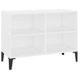 NNEVL TV Cabinet with Metal Legs White 69.5x30x50 cm