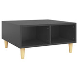 NNEVL Coffee Table Grey 60x60x30 cm Engineered Wood