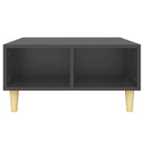 NNEVL Coffee Table Grey 60x60x30 cm Engineered Wood