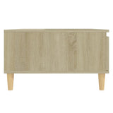 NNEVL Coffee Table Sonoma Oak 90x60x35 cm Chipboard