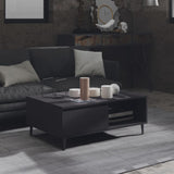 NNEVL Coffee Table Grey 90x60x35 cm Chipboard