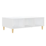 NNEVL Coffee Table White 103.5x60x35cm Chipboard