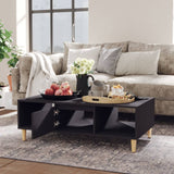 NNEVL Coffee Table Grey 103.5x60x35 cm Engineered Wood