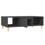 NNEVL Coffee Table Grey 103.5x60x35 cm Engineered Wood