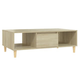 NNEVL Coffee Table Sonoma Oak 103.5x60x35 cm Chipboard